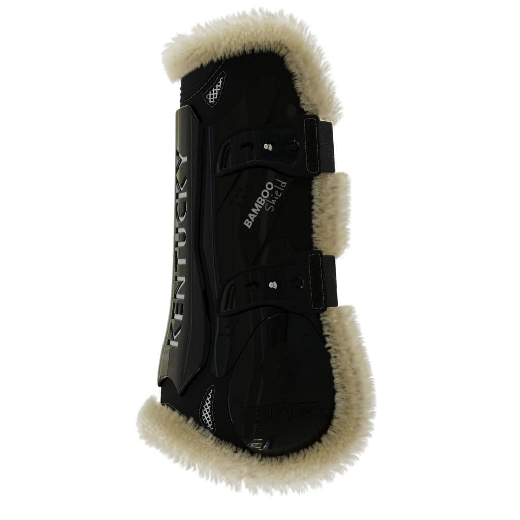 bamboo boots with fur